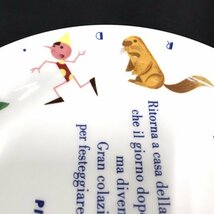 リチャードジノリ ピノキオ PINOCCHIO ラウンドプレート お皿 直径約21cm 白 ホワイト 食器 Richard Ginori_画像2