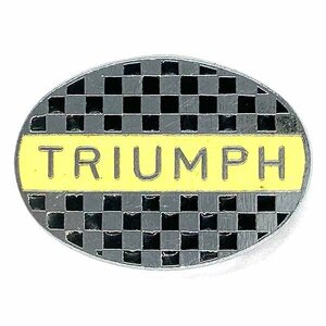 トライアンフ ビンテージ ロゴ ピンバッジ Triumph Vintage Logo Pin 英車 単車 バイク バイカー UK Biker Cafe Racer Caferacer