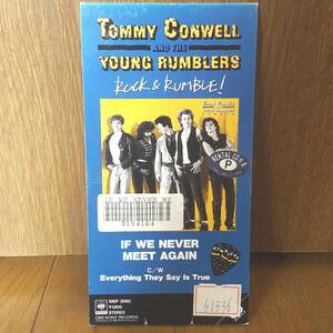 8cmCD トミー コンウェル &ザ ヤング ランブラーズ TOMMY CONWELL AND THE YOUNG RUMBLERS IF WE NEVER MEET AGAIN EVERYTHING THEY /8cm