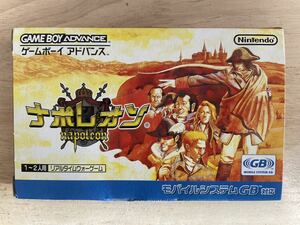 【限定即決】napoleon ナポレオン AGB-P-ANPJ 箱‐取説‐別紙あり N.1009 ゲームボーイ アドバンス 同梱可能 クリックポスト レア レトロ