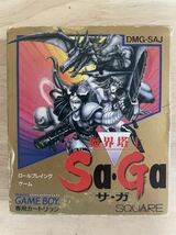 【限定即決】Sa・Ga 魔界塔士サガ DMG-SAJ 箱-取説あり N.984 ゲームボーイ アドバンス 同梱可能 クリックポスト レア レトロゲーム_画像1