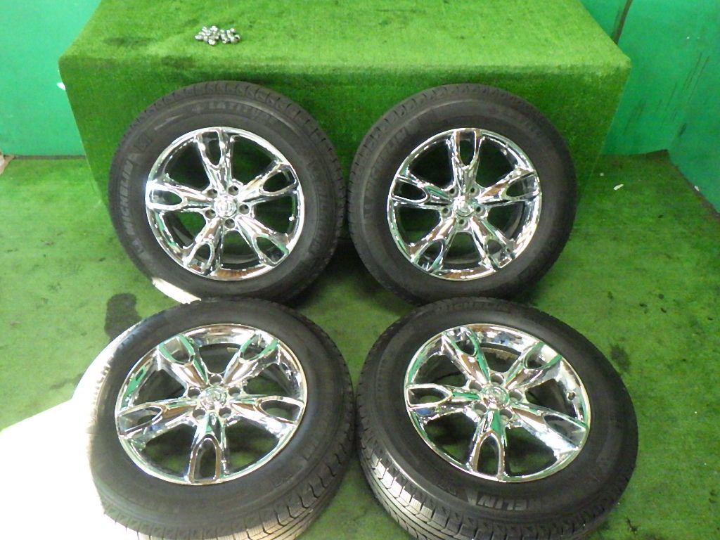 2021年最新入荷 ブリザック DM-V2 235 55R18 2015年製 メッキ 深リム