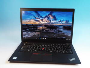 優良品！Lenovo ThinkPad T470s Corei5-7300U2.6Ghz/8GB/SSD256GB/カメラ/14インチ/Windows10/消毒済　Ver.1