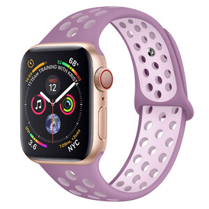 【Applewatch バンド 14 パープル×ピンク 38mm/40mm/41mm】アップルウォッチ ベルト series 1 2 3 4 5 6 SE 7 SE2 8 スポーツ 女性 男性