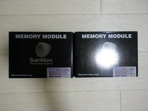 SanMax DDR2-800 DIMM 2GB 2枚キット SMD-4G88NP-8E-D 2個セット(2GB 4枚)