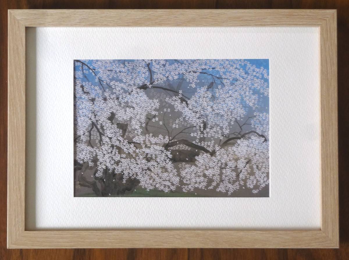 Chinami Nakajima [Garyuzakura] Récemment encadré à partir d'un livre d'art précieux, peinture, Peinture japonaise, fleurs et oiseaux, oiseaux et bêtes