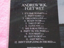 CD／Andrew W.K／I Get Wet／アンドリューW.K.／アイ・ゲット・ウェット／管753_画像4