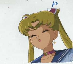  Pretty Soldier Sailor Moon cell picture autograph animation attaching / Sailor Moon 