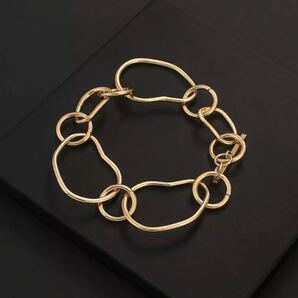 ブレスレット ニュアンス ゴールド シルバー レディース シンプル 韓国 新品