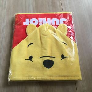 [ бесплатная доставка ] Disney Junior с капюшоном полотенце Винни Пух 