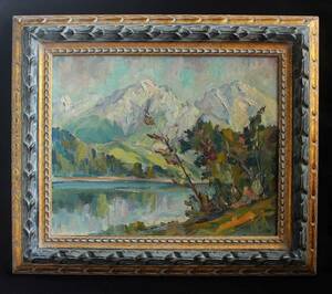 Art hand Auction 貴重なアメリカの印象派絵画, 絵画, 油彩, 自然, 風景画