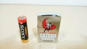 Science Ninja Team Gatchaman/科学忍者隊ガッチャマン　oil lighter/オイルライターｂ　未使用品　※ライターケース(おまけ)付き。