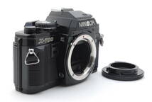 Minolta NEW X-700 ブラック ボディシャッター切れ、スピードも変化し、露出計動作しました。概ねキレイ ボディキャップ、ストラップ付き_画像2