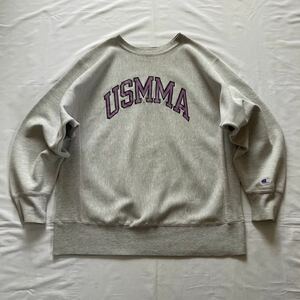  beautiful goods USMMA America navy school US.NAVY 80's Champion Rebirth we b original Vintage Champion reverse weave America made 