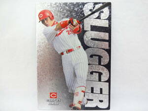 2007 カルビー ネット限定 SLUGGER SL-11 広島東洋カープ 25 新井 貴浩