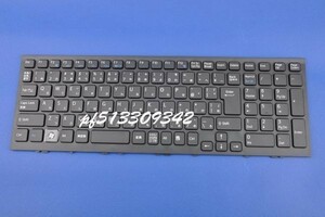 国内発送 安心保証 SONY VAIO VPCEE35FJ VPCEE46FJ VPCEE47FJ 日本語キーボード PCG-61611N 枠付き 黒