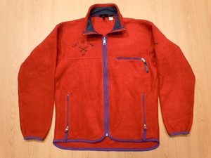 90s ヴィンテージ★USA製 patagonia パタゴニア フリースジャケット M USA製★レア 刺繍入り 古着★c