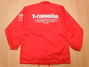  сделано в Японии Wilson нейлон коуч жакет M*t-connexion красный б/у одежда джемпер блузон *b