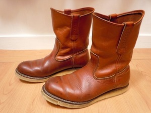 06年 USA製 RED WING 8866 レッドウィング ペコスブーツ 赤茶系 サイズ 25.5cm US 7.5E 中古★即決★h