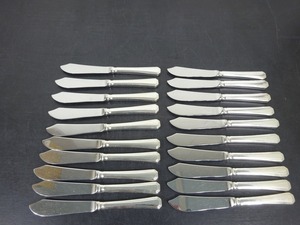  Noritake Noritake 20 шт. комплект 18-8 из нержавеющей стали рыба для столовый нож руль часть пустой . ножи для бизнеса ресторан магазинный 