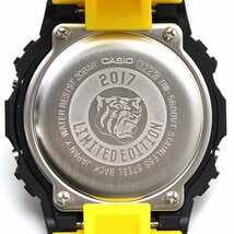 【タグ付き美品】G-SHOCK CASIO DW-5600TG-9JR 阪神タイガース 2017年 リミテッドエディション モデル コラボ 腕時計 45594-2_画像7