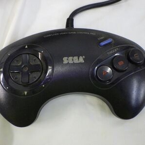 FG782 SEGA メガドライブ コントロールパッド セガ SJ-3500 動作未確認 3ボタンコントローラ 部品どりの画像1