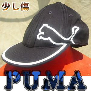 即決■PUMA■ヒサシの前が少し破けケンテルケーキcap■■古着