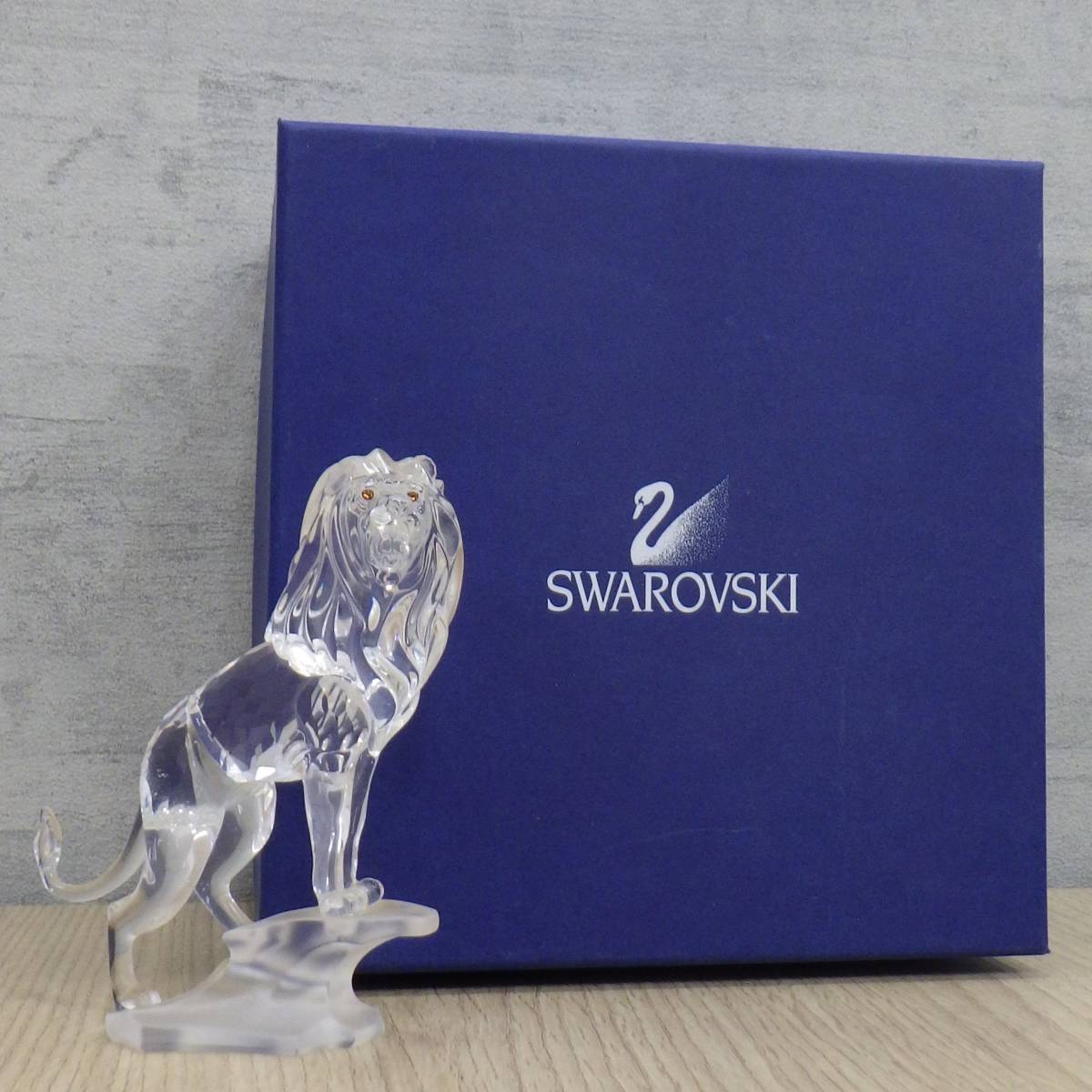 廃盤品/SWAROVSKI/スワロフスキー/ライオン/クリスタル | veganutris