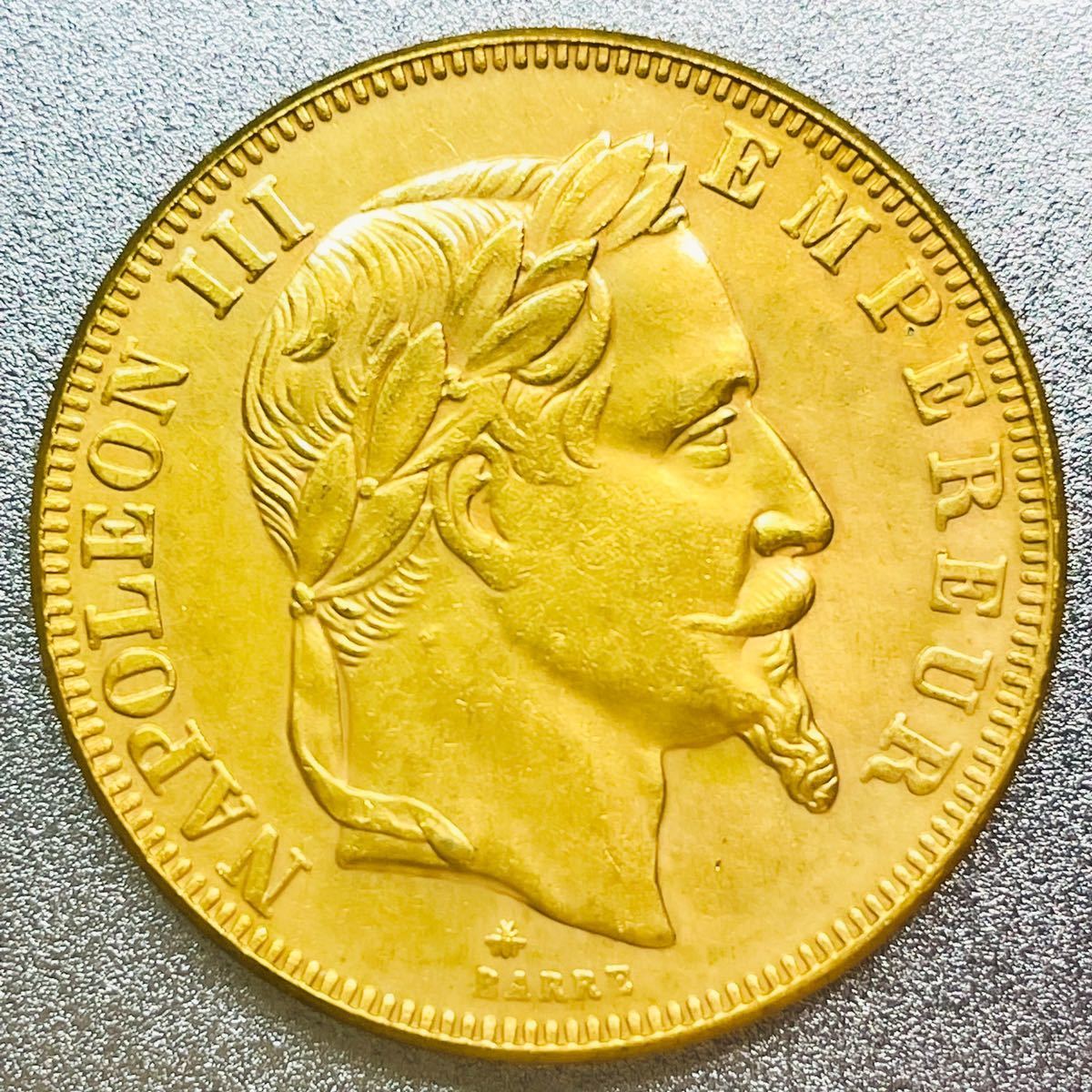 ◇限定Special Price ナポレオン50フラン金貨 1858年A パリミント MS62 