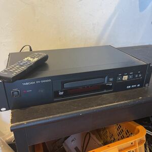 TASCAM DV-D6500・業務用DVDビデオプレーヤー・リモコン付き訳あり