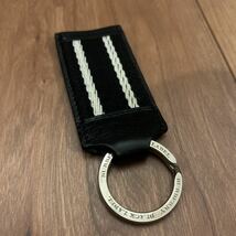 【中古美品】Burberry BLACK LABLE キーリング レザーキーホルダー _画像1