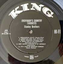 Stanley Brothers/~And The Clinch Mountain Boys(1959)/Everybody's Country Favorites(1960)/米Org.Mono_画像5
