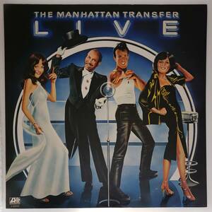 良盤屋◆LP◆マンハッタン・トランスファー/ライヴ　 The Manhattan Transfer/Live /1978◆Jazz Swing, Vocal◆P-3928