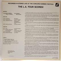 良盤屋◆LP◆Jazz；US 輸入盤 L.A.フォア/ スコアーズ！　The L.A. Four/ The L.A. Four Scores! / 1975 ◆Cool Jazz◆J-2655_画像2