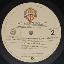 良盤屋◆LP◆ Jazz；US 輸入盤 スタッフ / ライヴ・イン・ニューヨーク Stuff / Live In New York/1980 ◆Fusion◆J-2642_画像8