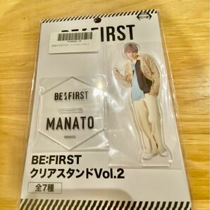 BE:FIRST MANATO アクリル　クリアスタンド 　マナト　セガ