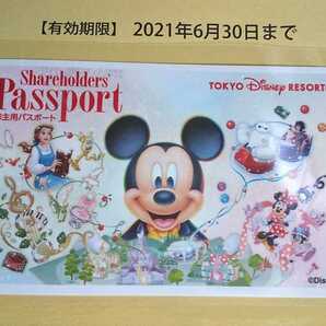 期限切れの東京ディズニーリゾート株主用パスポート２枚【未使用】