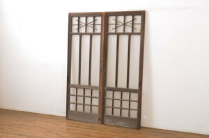 R-064092 antique fittings peace. space .... recommendation! width . entranceway door 2 pieces set ( sliding door, glass door )