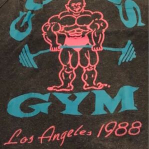 「GOLD'SGYM ゴールドジム 』タンクトップ &ゴールドジムステッカー1988ミスターオリンピア★カリフォルニアベニスビーチ