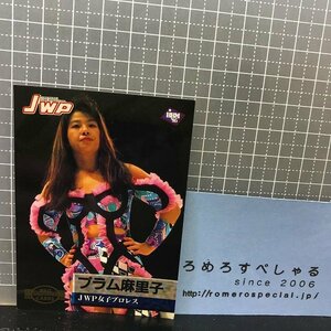 同梱OK◇1995年BBM♯163プラム麻里子/Plum Mariko/JWP女子プロレス【プロレスカード】ジャパン女子プロレス