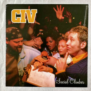 ■1996年 US盤 オリジナル 新品 CIV - Social Climber 7”EP Revelation: 55 Revelation Records