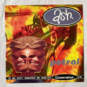 ■1995年 US盤 オリジナル 新品 Ash - Petrol / Punk Boy 7”EP White Vinyl G-26 Generator