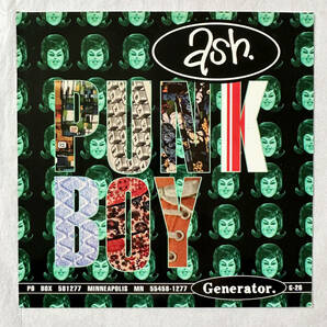 ■1995年 US盤 オリジナル 新品 Ash - Petrol / Punk Boy 7”EP White Vinyl G-26 Generatorの画像2
