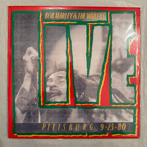 ■1992年 Jamaica盤 新品 Bob Marley & The Wailers - Live Pittsburgh 9.23.80 12”LP Limited Edition Rita Marley Music / Tuff Gong