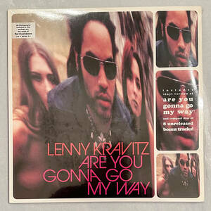 ■1993年 US盤 オリジナル 新品シールド Lenny Kravitz - Are You Gonna Go My Way 12”LP Clear Vinyl, CD付き 7243 8 39169 00 Virgin