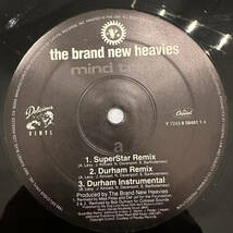 ■1995年 US盤 オリジナル The Brand New Heavies - Mind Trips 12”EP Y 7243 8 58491 1 4 Delicious Vinyl ミントコンディション_画像3