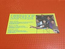 ディアフーフ 2009年来日公演チラシ1枚☆即決 DEERHOOF JAPAN TOUR 2009_画像1