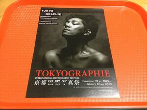 東京 TOKYOGRAPHIE トウキョウグラフィー 告知チラシ1枚☆即決 坂本龍一『BEAUTY』 YMO 京都国際写真展