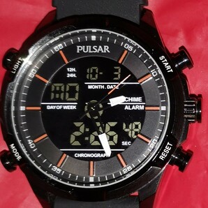 腕時計 デジタル＋アナログPULSAR スポーツウォッチ