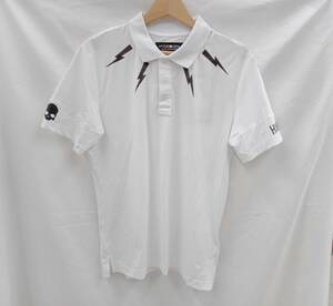 【タグ付き】 HYDROGEN 半袖ウェア TP0003 WHITE POLO ハイドロゲン　Men's　メンズ　サイズ　M